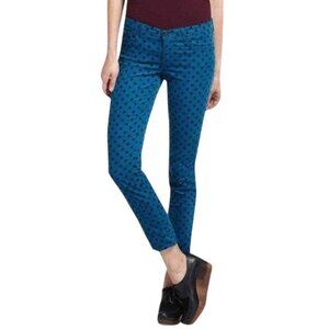 Adriano Goldschmied The Stevie Ankle Slim Straight Leg Corduroy Pants Jeans 25R